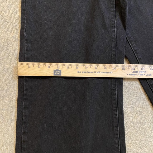 Levi's Black Wide Leg Jeans - Picture 11 of 14
